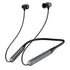 Verbatim (30205) TruSound ANC Neckband Earbuds, Wireless Bluetooth 5.4, Active Noise Cancellation - Black