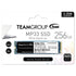 Team MP33 (TM8FP6256G0C101) 256GB NVMe M.2 Interface, PCIe Gen3, 2280, Read 1600MB/s, Write 1000MB/s, 3 Year Warranty