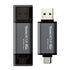 Team TX13128GC01 2 in 1 Dual OTG 128GB Flash Drive, X1 USB 3.2 Gen1, Type C & A, Plug and Play