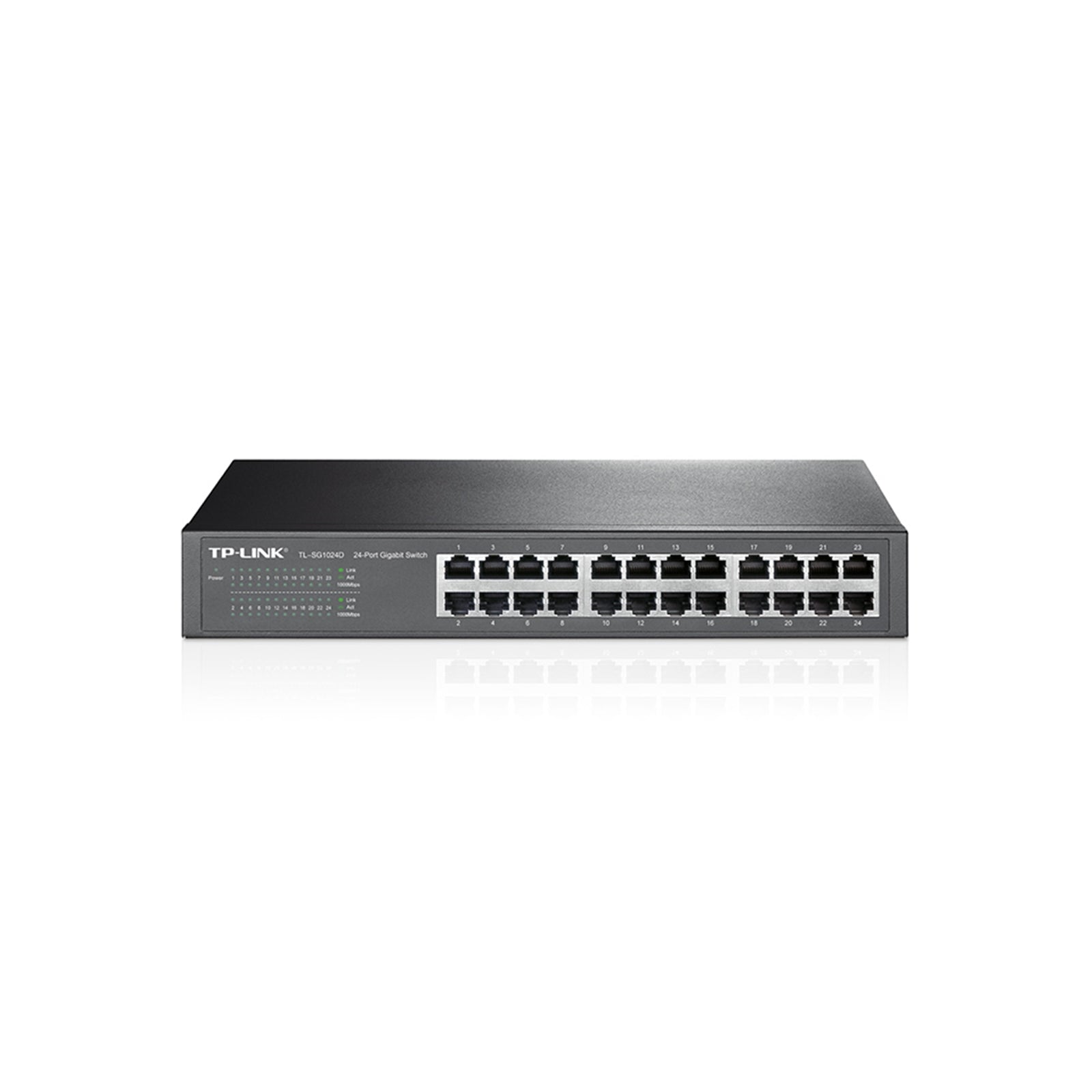 TP-Link TL-SG1024D 24-Port Metal Gigabit Desktop/Rackmount Network Switch