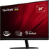 Viewsonic VA2432-H-2 24 Inch IPS Frameless Monitor,  Full HD, LED, Widescreen, 100Hz, 1ms, VGA, HDMI, VESA