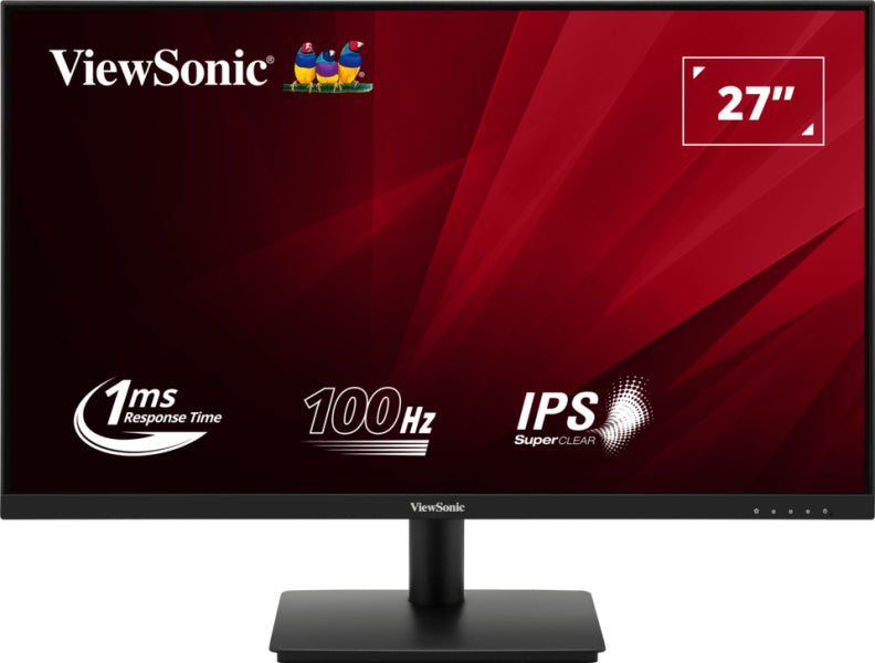 Viewsonic VA270-H-2 27-Inch Full HD IPS Monitor, 1920x1080 resolution, 100Hz, Freesync, HDMI, VGA, 1ms, VESA